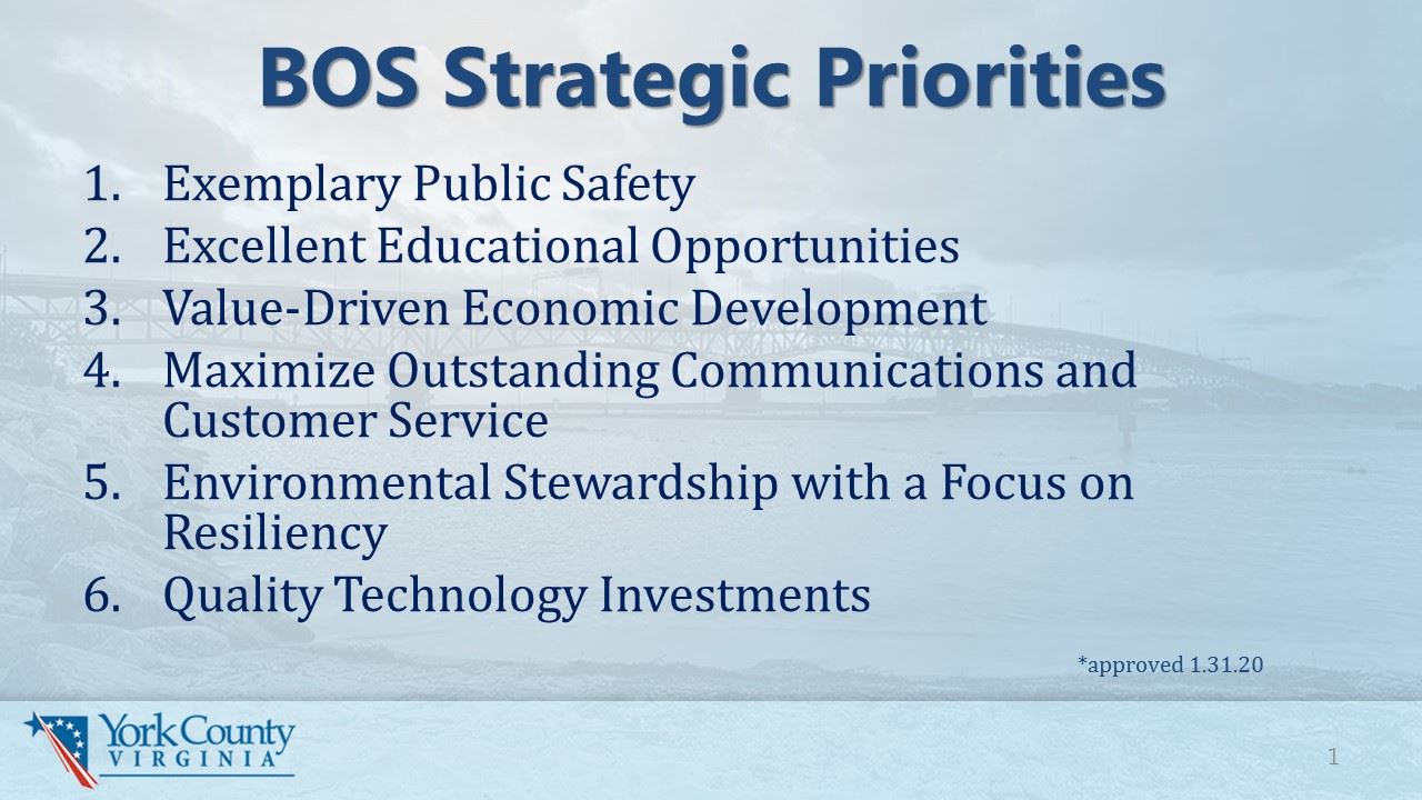 BOS Strategic Priorities