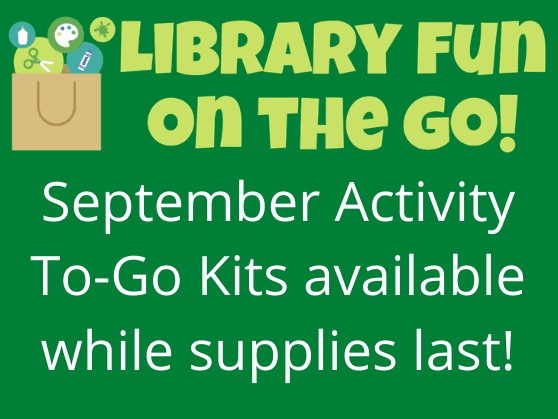 Library offers Activity To Go Kits in September