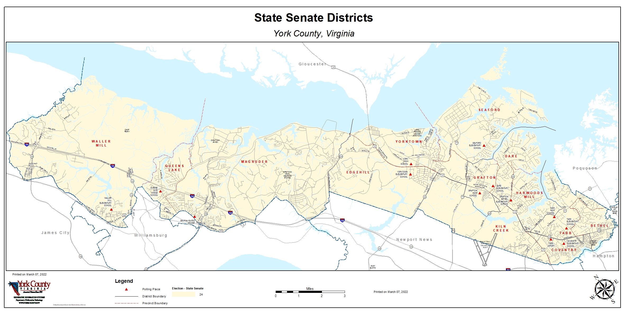 State Senate Districts