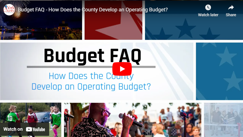 How does the County Develop an Operating Budget