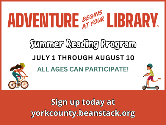 Register now for our Summer Reading Challenge!