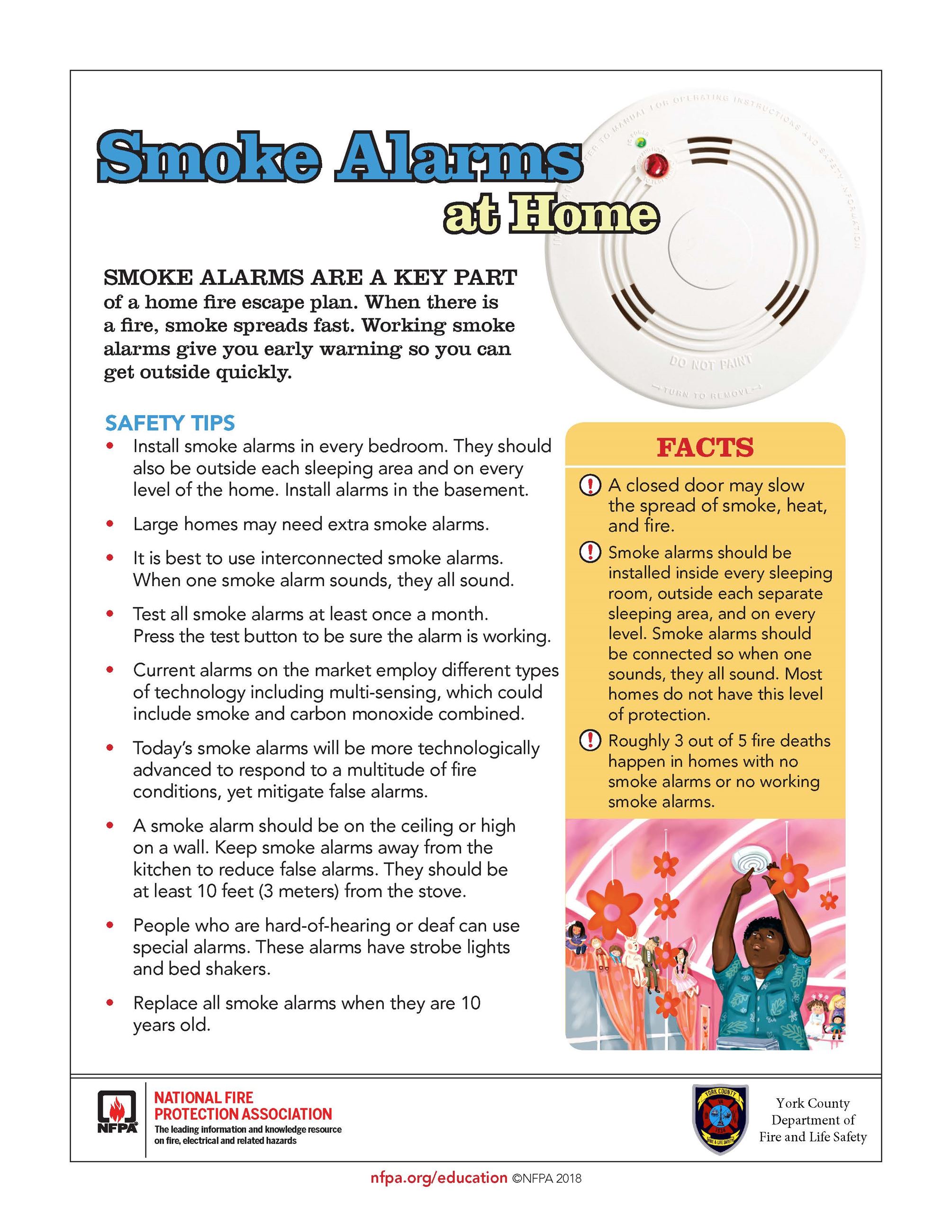 Smoke Alarms at Home FLS