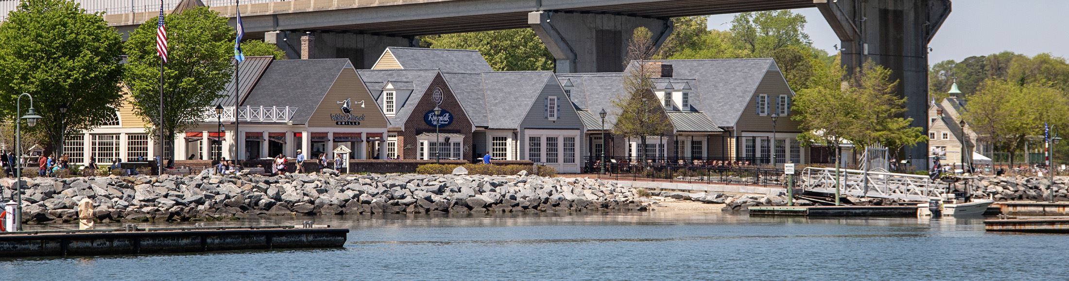 Riverwalk View from the River