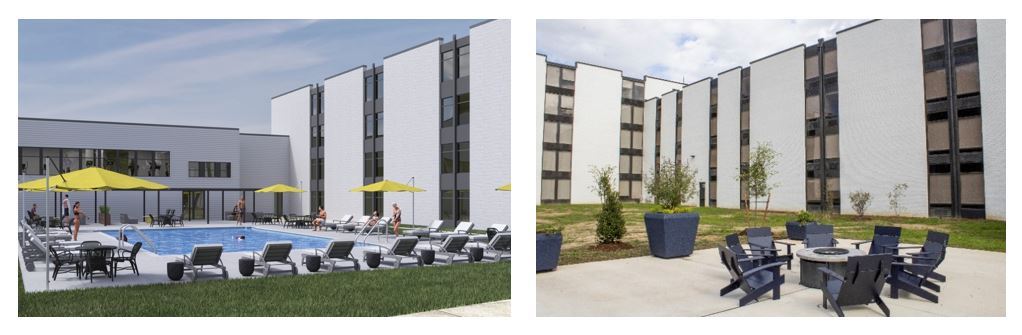 Outdoor Seating and Pool