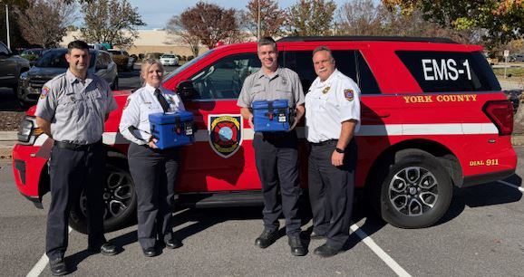 EMS 1 with County personnel